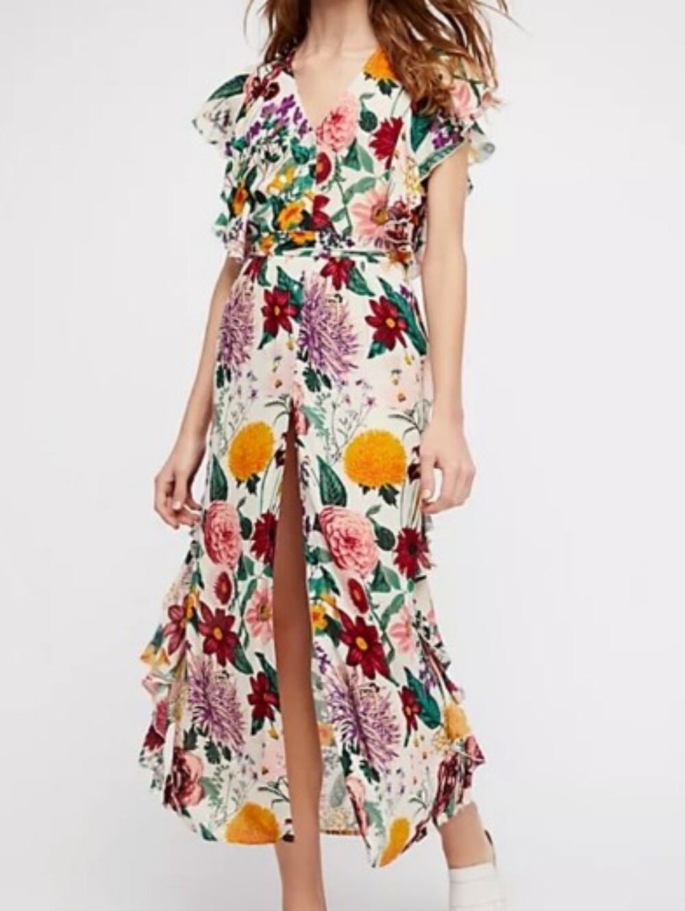 Free People Dana Floral Dress S